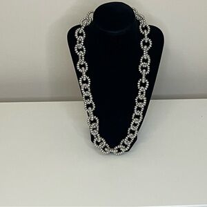 Honora Silver Pearl Twist Necklace